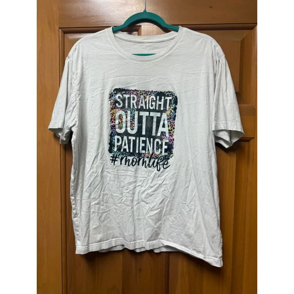 Mom shirt size XL patience